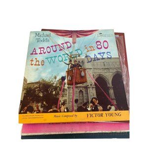 VIntage around the world in 80 days vinyl record